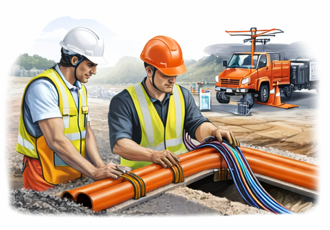 Fiber infrastructure deployment